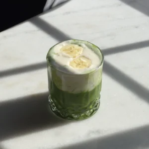 Banana Matcha Latte